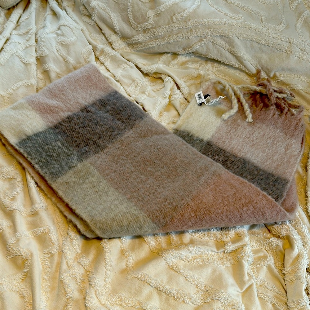 BNWT Banana Republic Plaid Winter Scarf